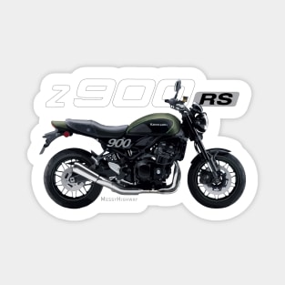 Kawasaki Z900RS 18 green, s Sticker